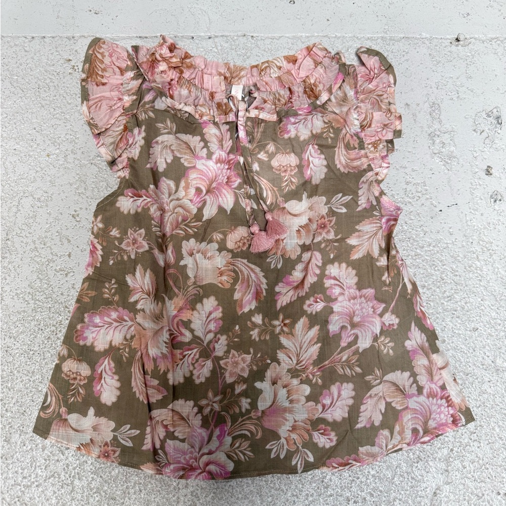 Zimmermann Girls Floral Blouse
